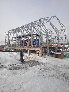 Продолжаем строить котельную для АО "РЖД" в Архангельской области