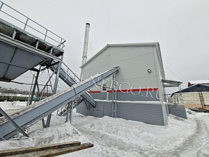 Завершен монтаж Модульной Котельной Установки МКУ-В-2,4 МВт с тремя котлами КВм 0,8 МВт с механическими топками ТШПм-0,8 в Архангельской области для АО "РЖД"